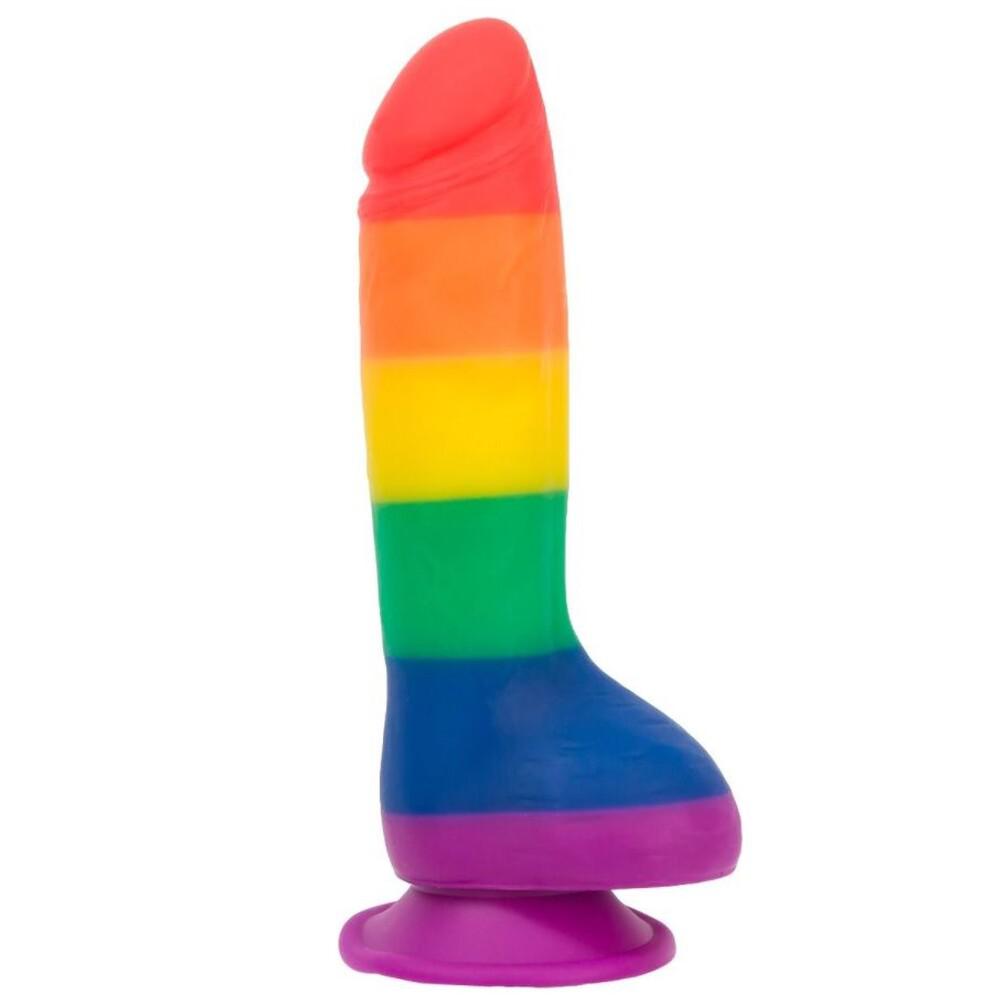 Addiction Justin 8 Inch Rainbow Dildo-Katys Boutique