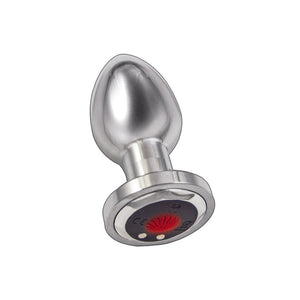 Ass Sation Remote Vibrating Butt Plug Silver-Katys Boutique