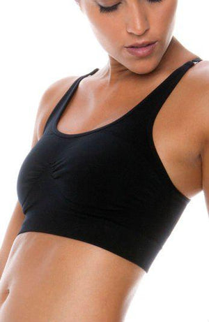 Control Body 110705 Sports Bra Nero-Katys Boutique