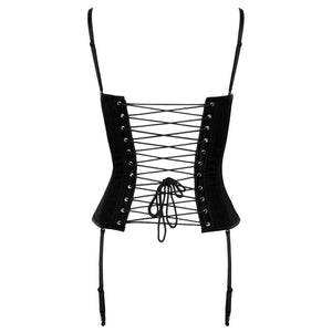 Cottelli Party Corset Black-Katys Boutique