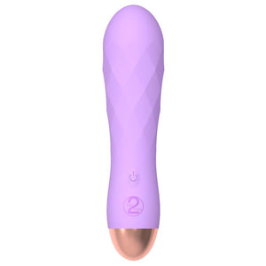 Cuties Silk Touch Rechargeable Mini Vibrator Purple-Katys Boutique