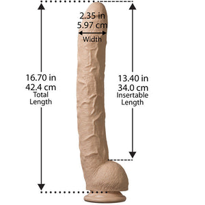 Dick Rambone Gigantic 15 Inch Dildo-Katys Boutique