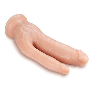 Dr. Skin Dual 8 Inch Dual Penetrating Dildo With Suction Cup-Katys Boutique