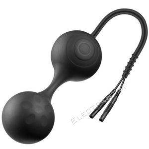 ElectraStim Silicone Noir Lula Electro Jiggle Kegel Balls-Katys Boutique