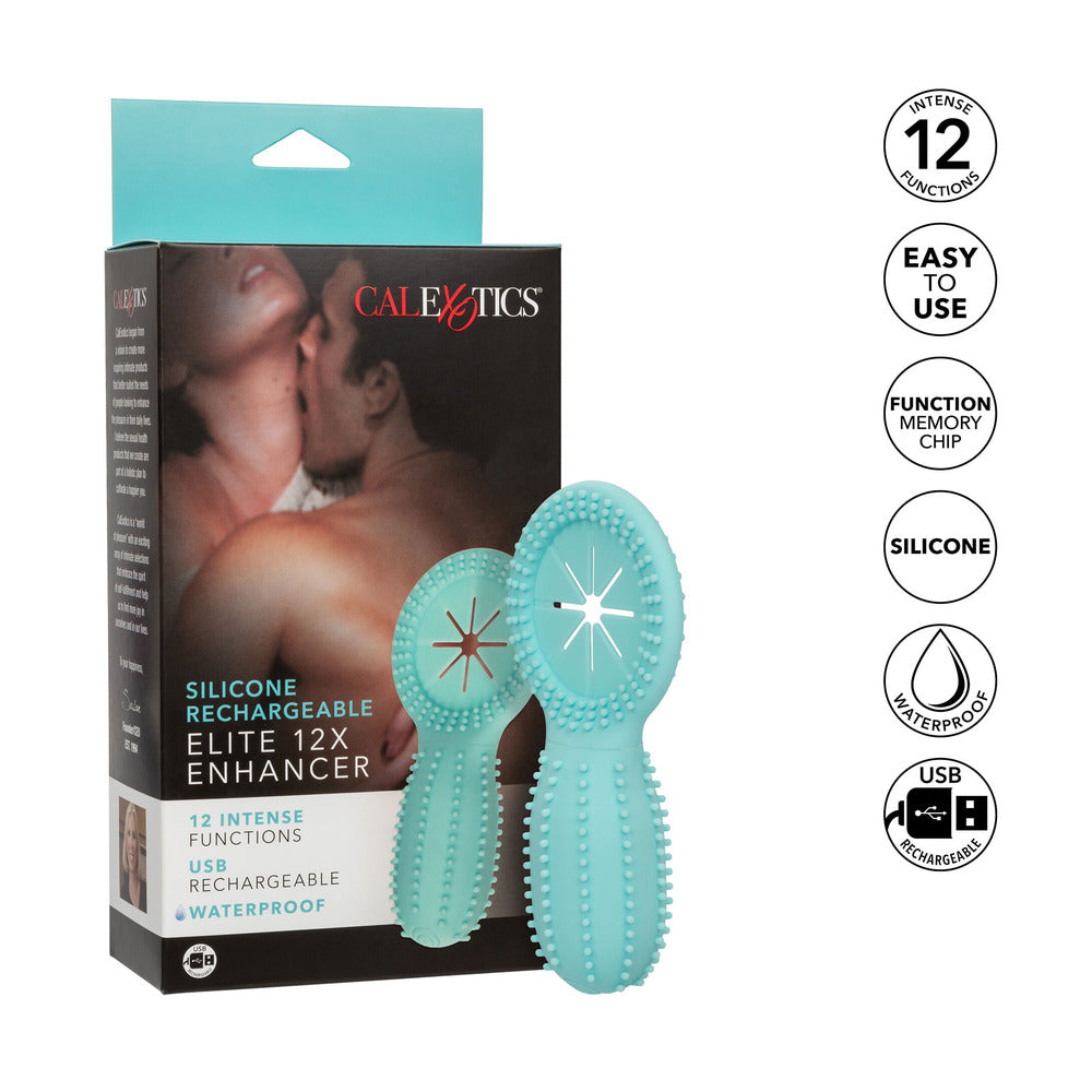 Elite 12X Enhancer Rechargeable Cock Ring-Katys Boutique