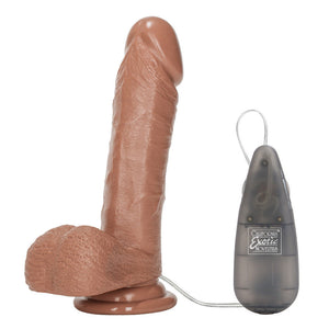 Emperor 6 Inch Life Like Vibrator Flesh Brown-Katys Boutique