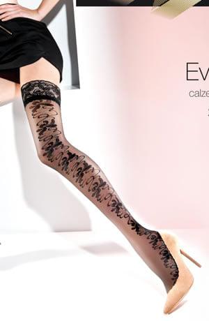 Gabriella Calze Evana 214 Hold Ups Black-Katys Boutique