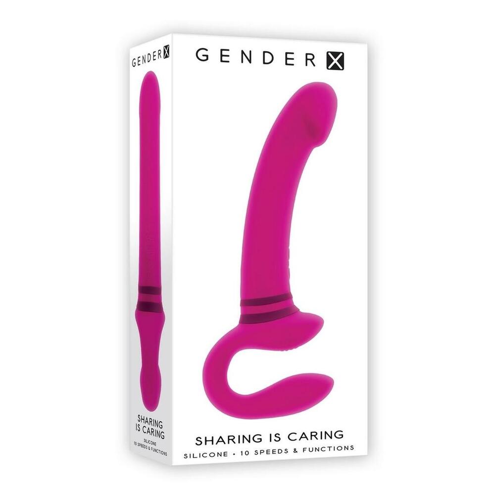 Gender X Sharing Is Caring Rechargeable Silicone Dual Vibrator-Katys Boutique