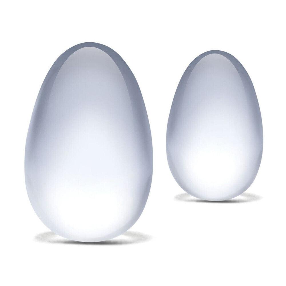 Glass Yoni Eggs 2 Piece Set-Katys Boutique