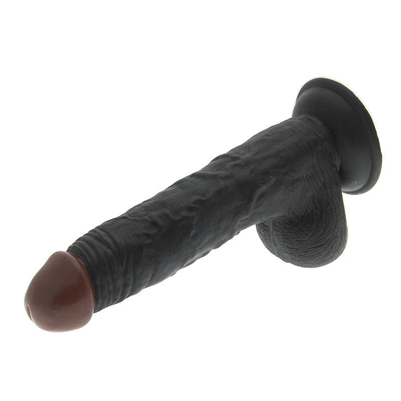 Hoodlum 8.5 Inch Realistic Black Dildo-Katys Boutique