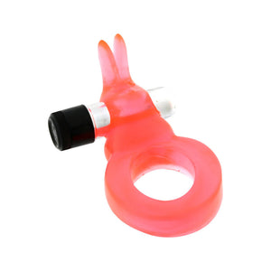 Jelly Rabbit Vibrating Cock Ring-Katys Boutique