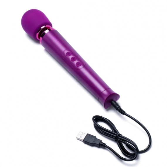 Le Wand Petite Rechargeable Vibrating Massager Dark Cherry-Katys Boutique