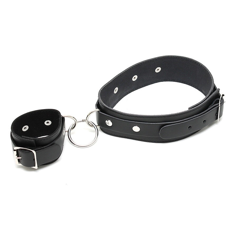 Leather Wrist And Leg Cuff-Katys Boutique