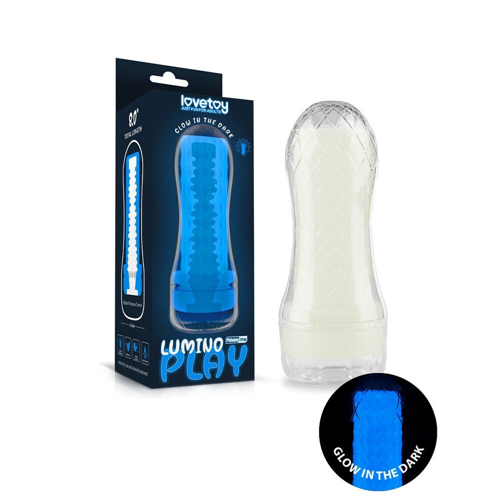 Lovetoy Glow In The Dark Lumino Play Masturbator 2-Katys Boutique