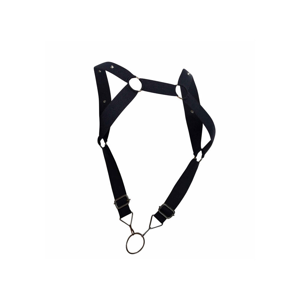 Male Basics Dngeon Straight Back Harness With Cockring-Katys Boutique