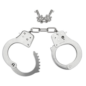 Me You Us Premium Heavy Duty Metal Bondage Handcuffs-Katys Boutique