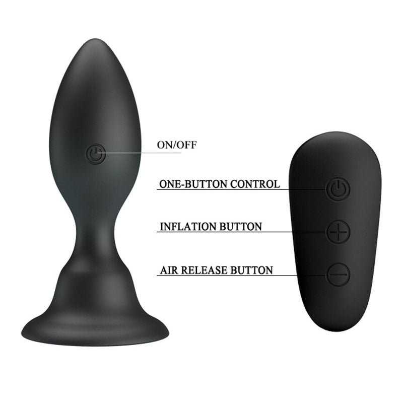 Mr Play Vibrating Anal Plug-Katys Boutique