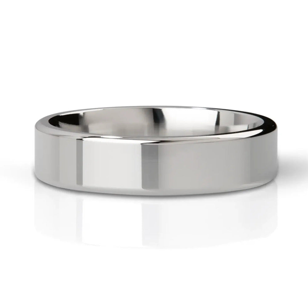 MyStim Duke Stainless Steel Polished Cock Ring-Katys Boutique