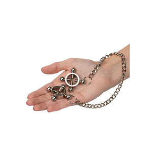 Nipple Grips 4 Point Nipple Press With Chain-Katys Boutique