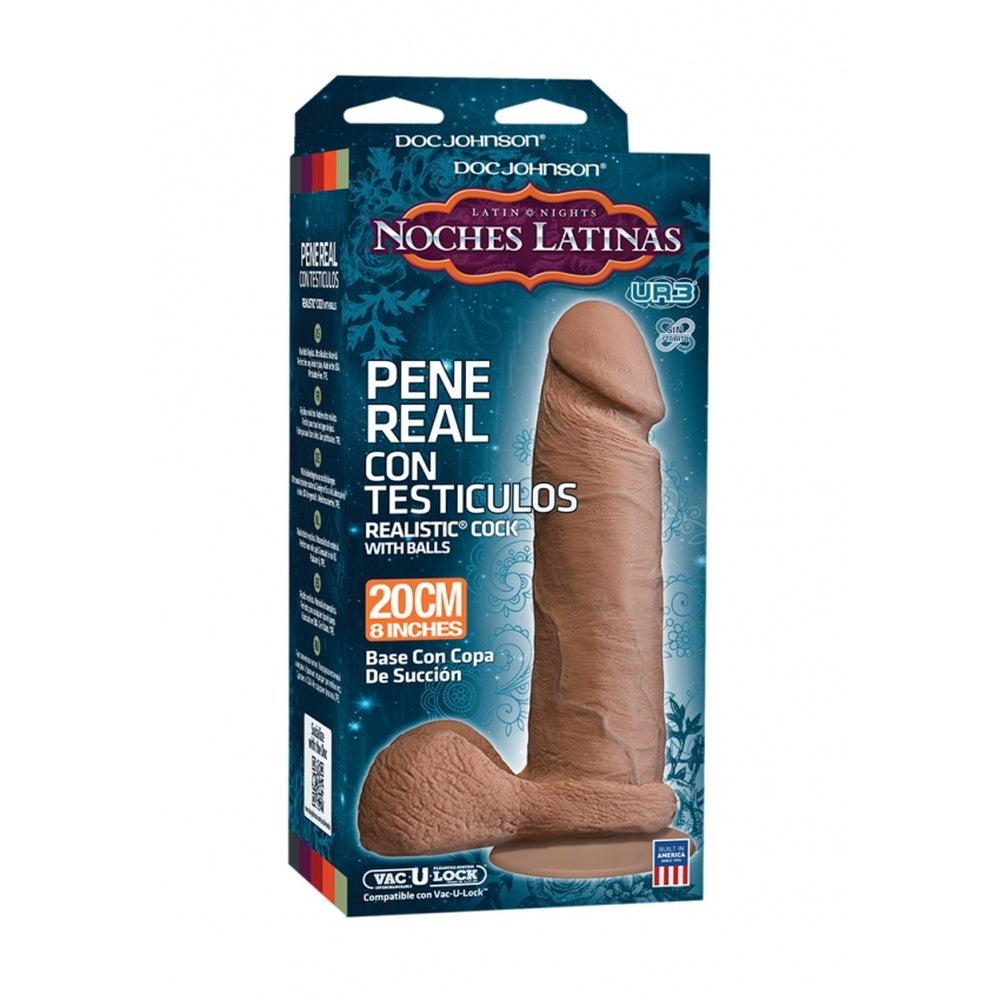 Noches Latinas Ur3 Pene Real 8 Inch Dildo-Katys Boutique