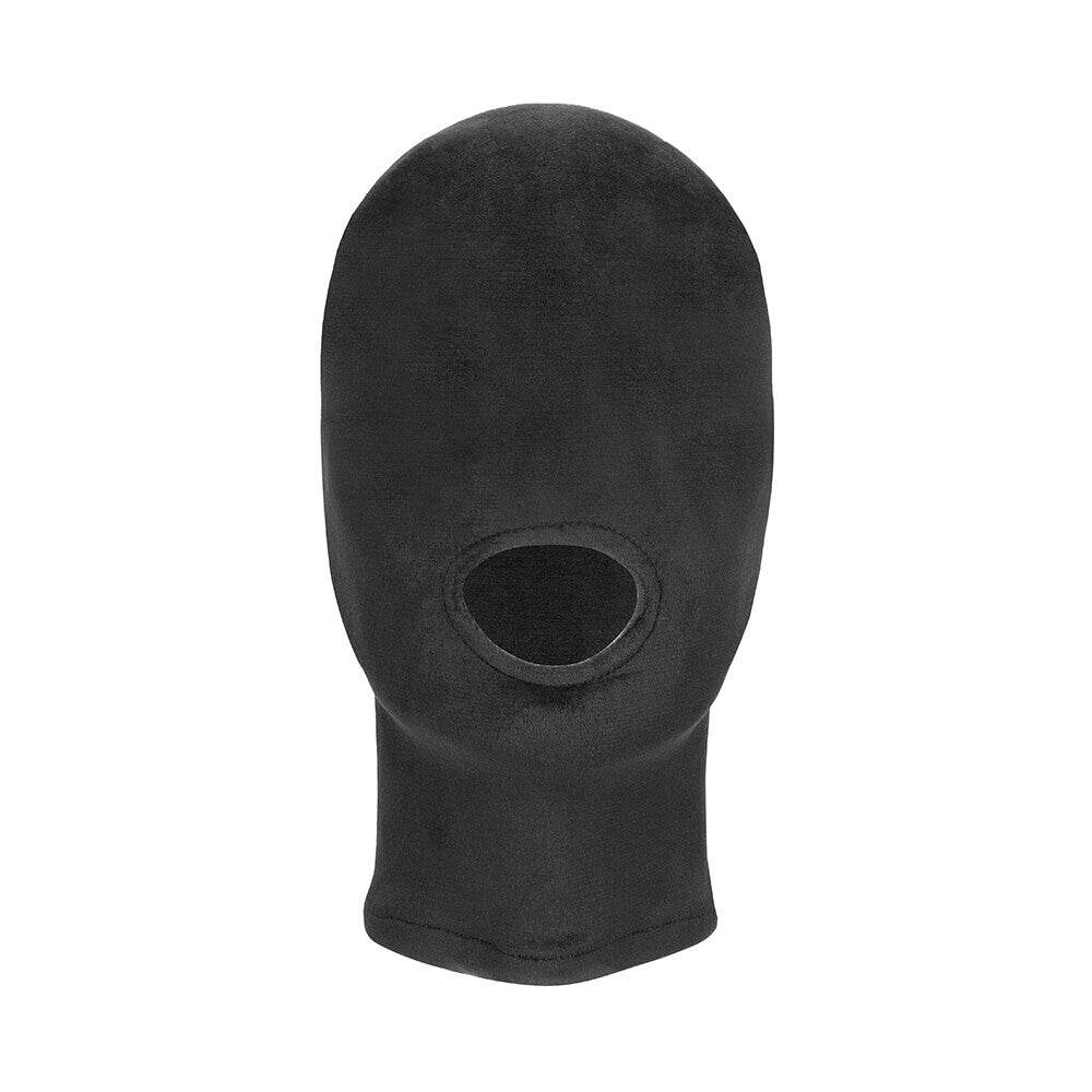 Ouch Velvet Mask With Mouth Opening-Katys Boutique