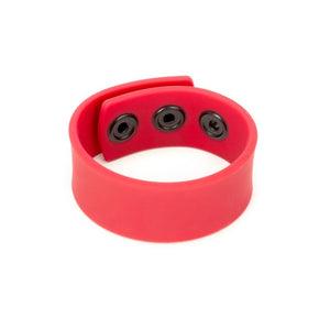 Prowler Red Silicone Adjustable Cock Strap Red