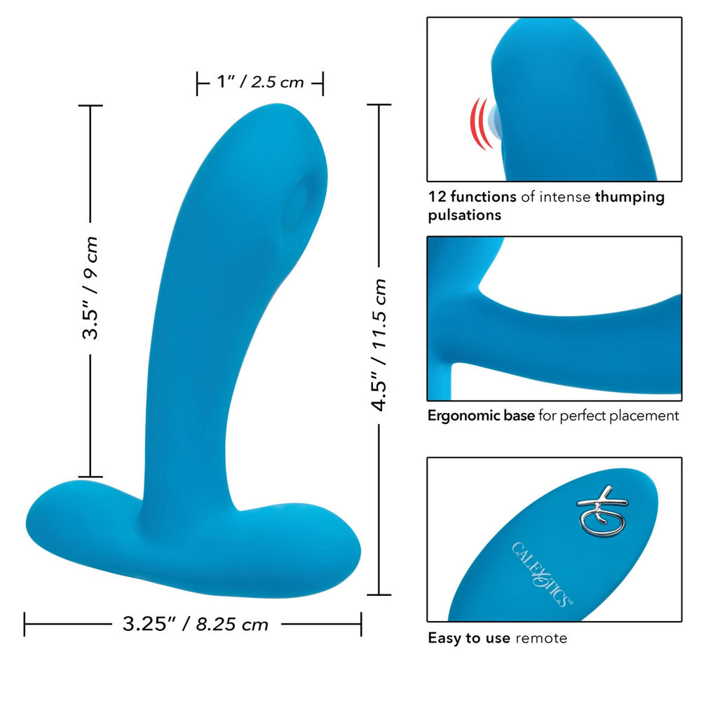 Remote Controlled Pulsing Pleaser Vibrator-Katys Boutique