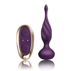 Rocks Off Petite Sensations Discover Butt Plug Purple-Katys Boutique