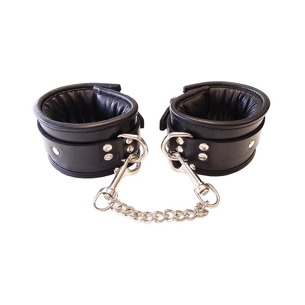 Rouge Garments Wrist Cuffs Padded Black-Katys Boutique