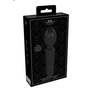 Royal Gems Brilliant Rechargeable Bullet Black-Katys Boutique