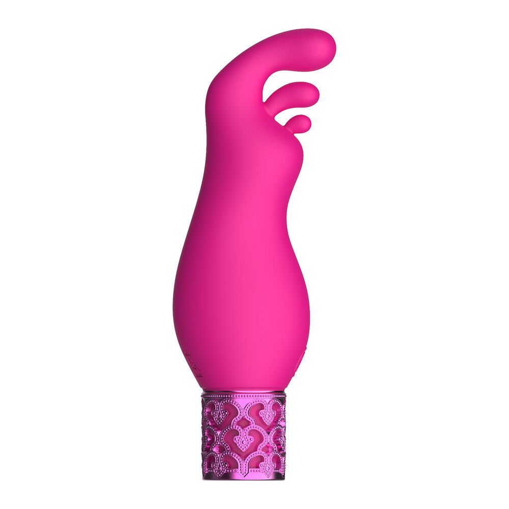 Royal Gems Exquisite Rechargeable Silicone Bullet Pink-Katys Boutique