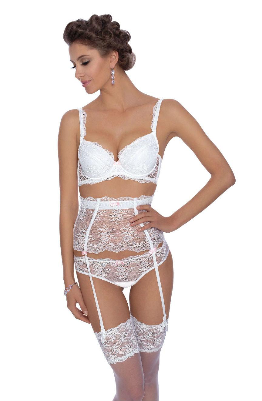 Roza Ambre Thong White-Katys Boutique