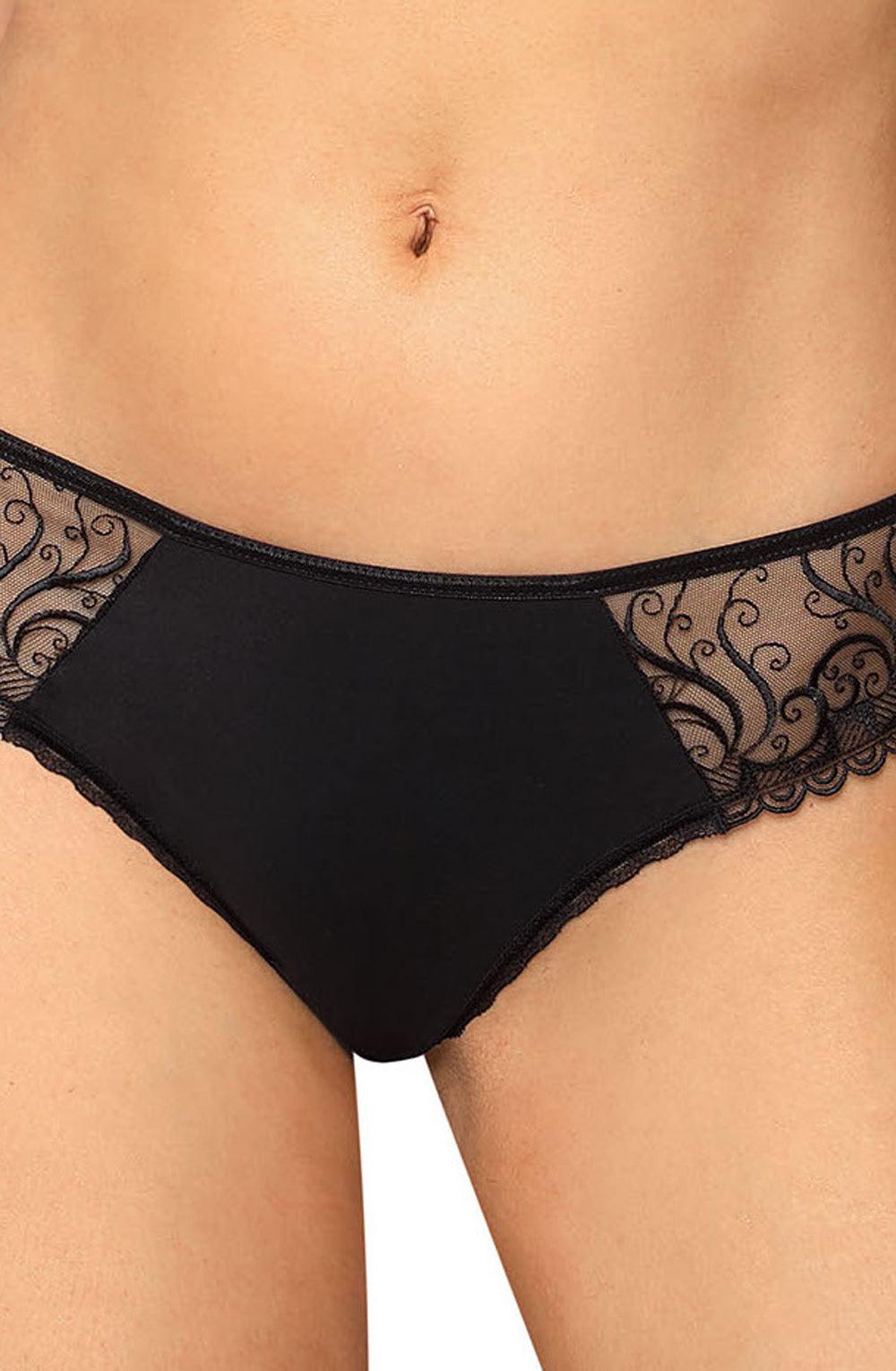 Roza Anuk Thong Black-Katys Boutique