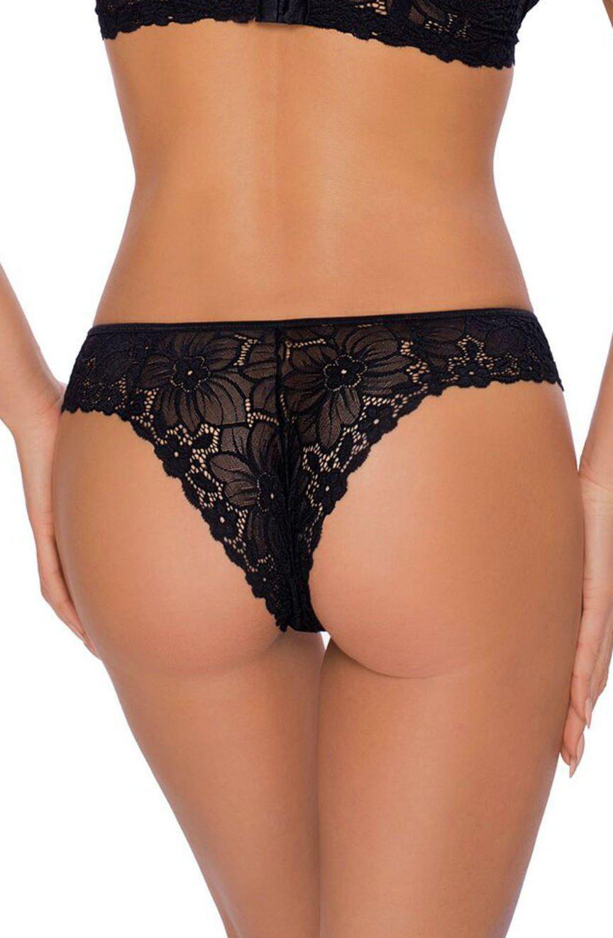 Roza Damaris Black Brief-Katys Boutique