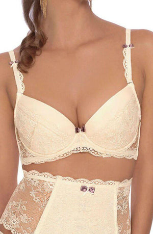 Roza Fifi Push Up Bra Ivory-Katys Boutique