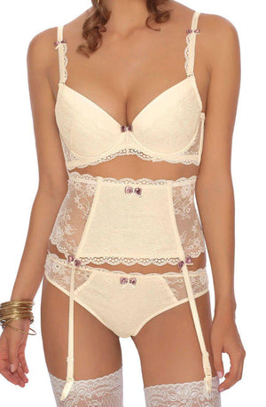 Roza Fifi Push Up Bra White-Katys Boutique