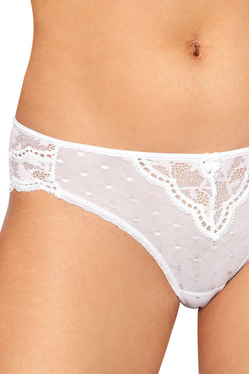 Roza Lagerta Brief White-Katys Boutique