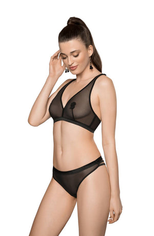 Roza Lisbet Black Soft Cup Bra-Katys Boutique