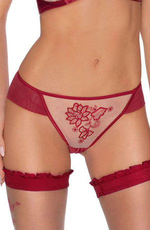 Roza Mehendi Brief Claret-Katys Boutique