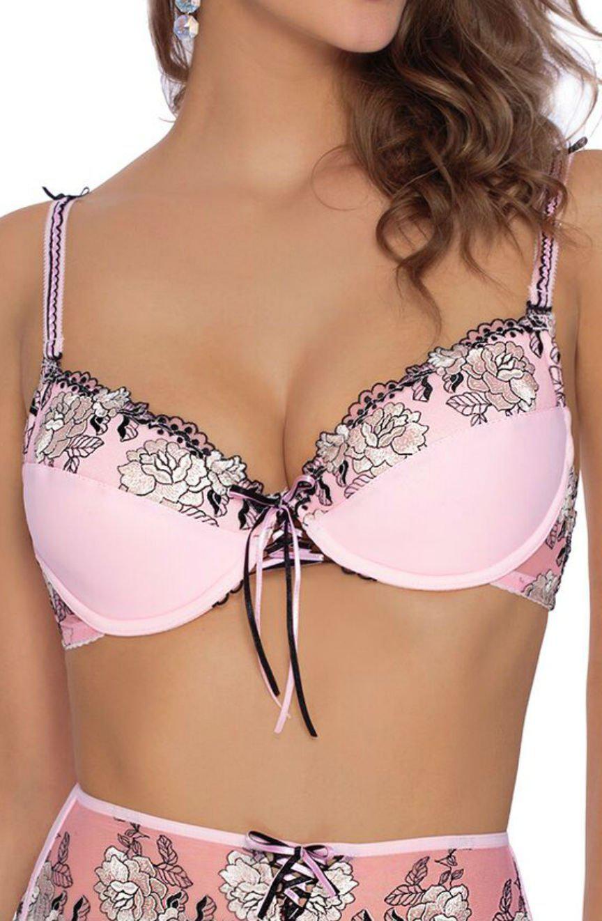 Roza Natali Pink Bra-Katys Boutique