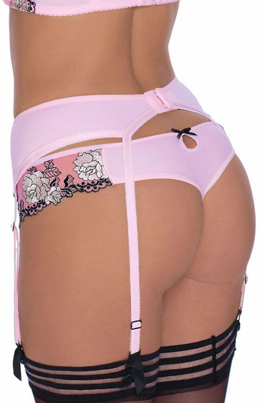 Roza Natali Pink Suspender Belt-Katys Boutique