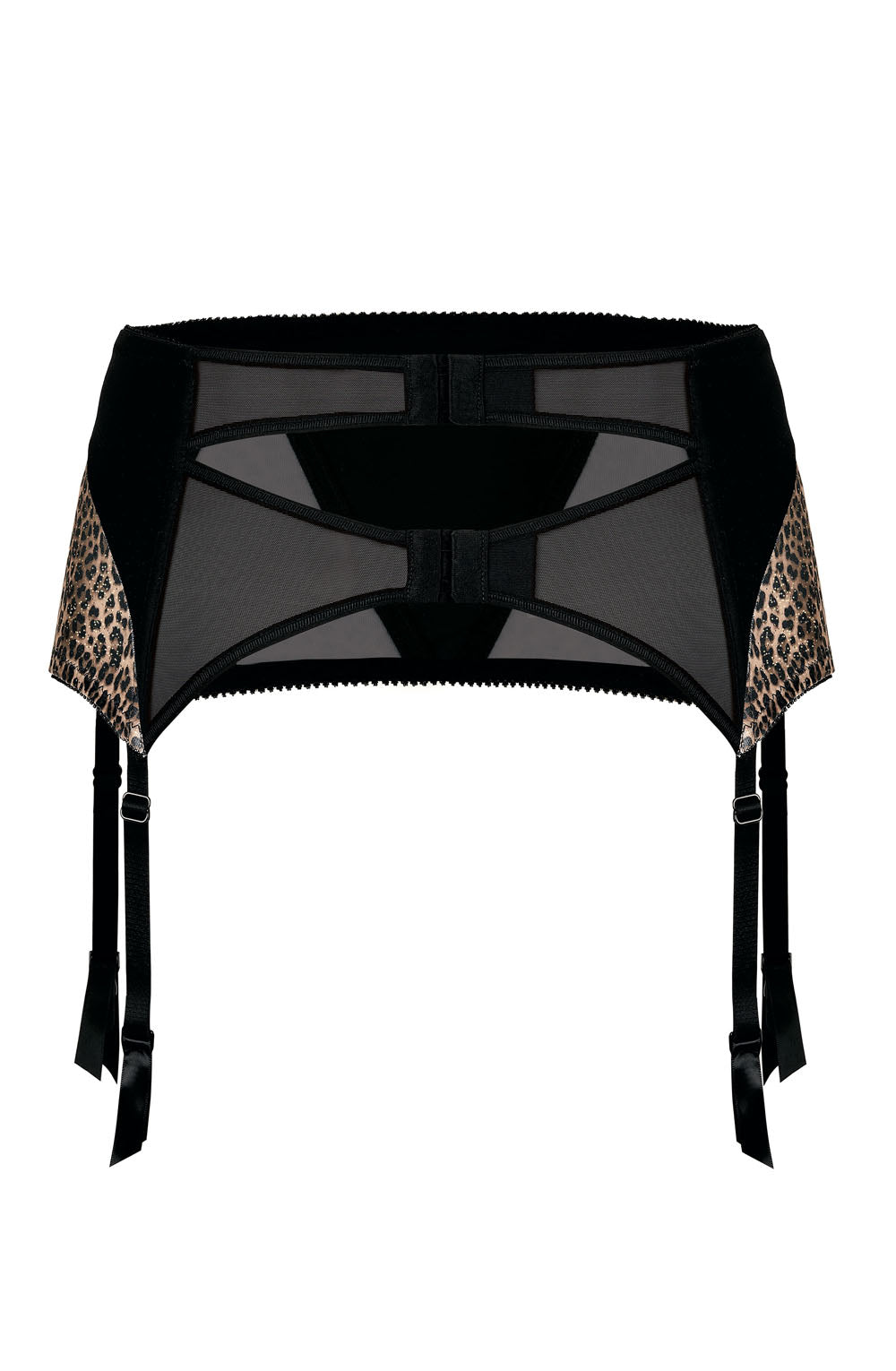 Roza Zoje Suspender Belt Black-Katys Boutique