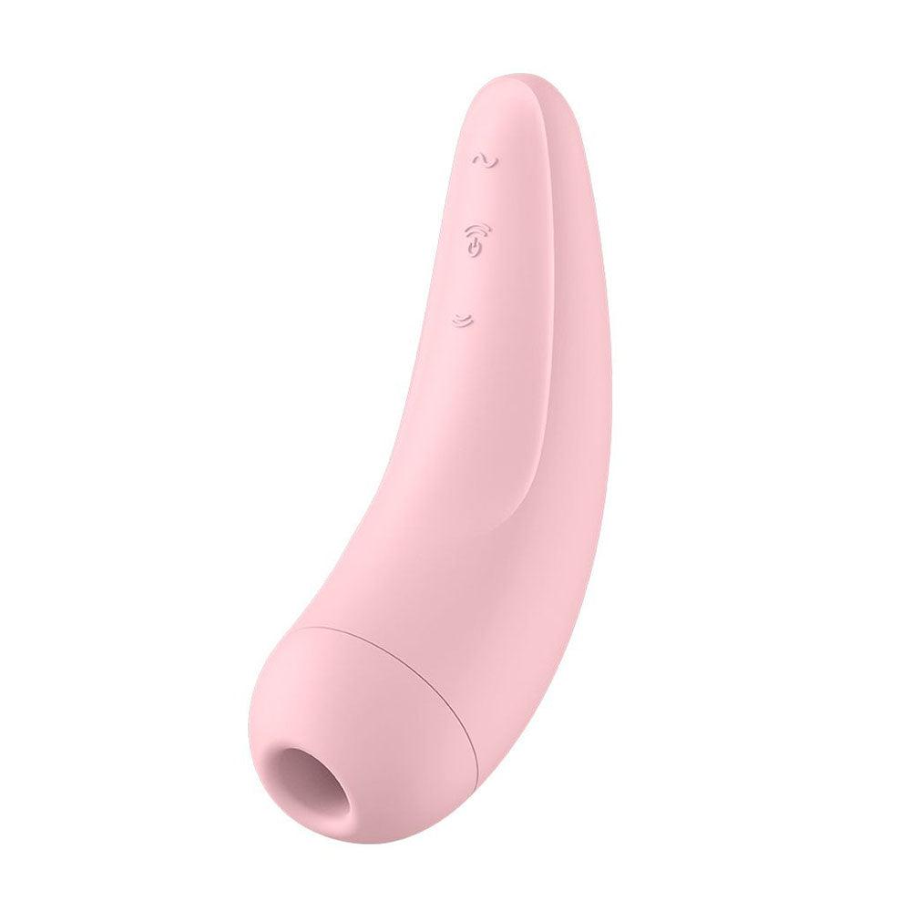 Satisfyer App Enabled Curvy 2 Plus Clitoral Massager Pink-Katys Boutique