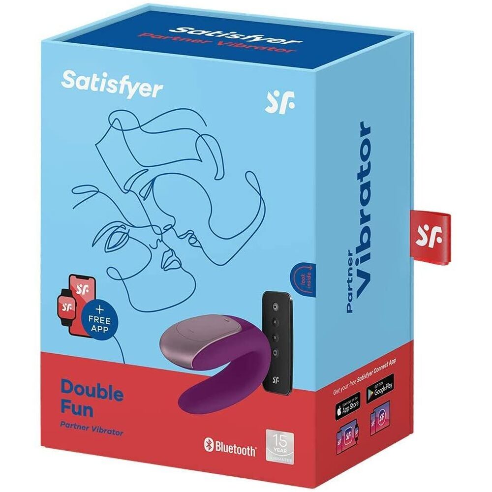 Satisfyer Partner Double Fun App Enabled-Katys Boutique