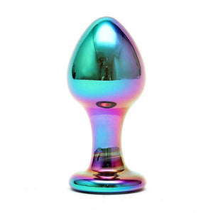 Sensual Multi Coloured Glass Melany Anal Dildo-Katys Boutique