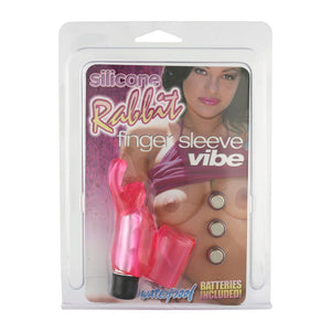 Silicone Rabbit Finger Sleeve Vibe-Katys Boutique