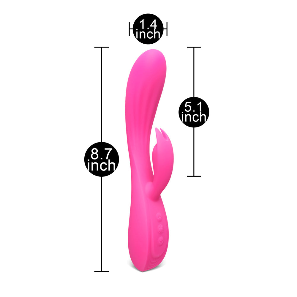 Silicone Rabbit Vibrator-Katys Boutique