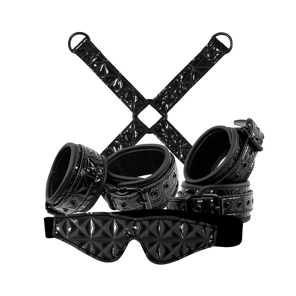 Sinful Bondage Kit Black-Katys Boutique