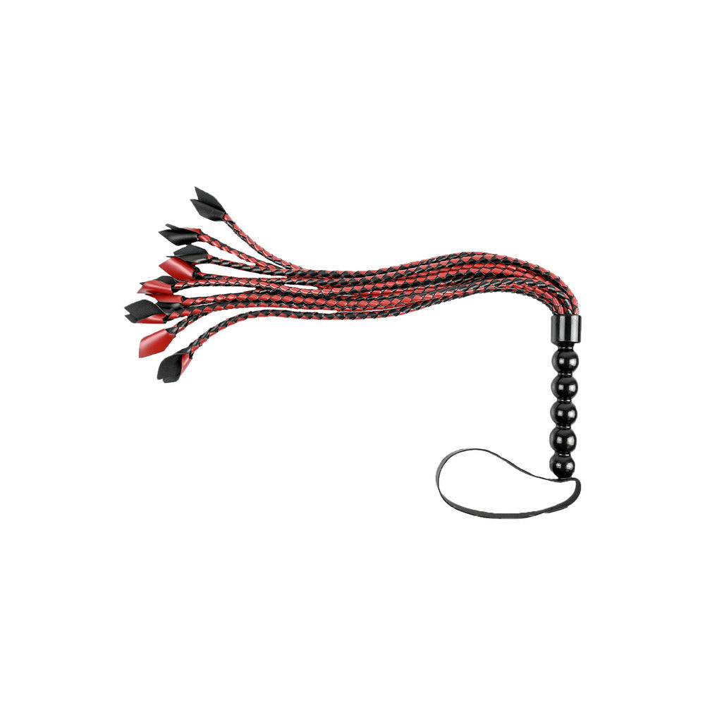 Sportsheets Saffron Braided Flogger-Katys Boutique