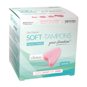 Stringless Original Soft Tampons Normal 3 Pieces-Katys Boutique